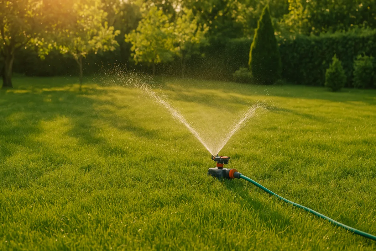 Irrigazione del prato estivo: il trucco per evitare sprechi e mantenerlo sempre verde