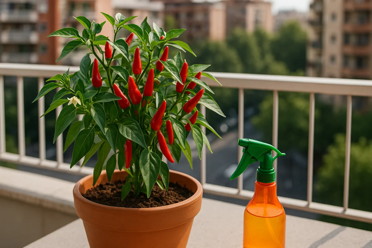 Coltivare peperoncini piccanti sul terrazzo: la varietà ideale e il trucco anti-parassiti