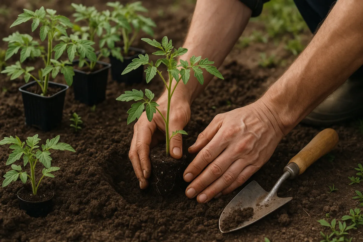Trapiantare pomodori: ecco il momento perfetto per non stressare la piantina