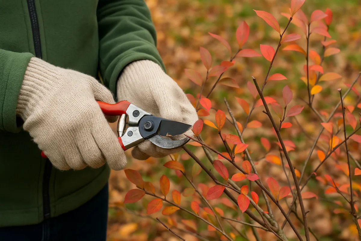 Potatura autunnale dei piccoli arbusti: come evitare i tagli sbagliati che li indeboliscono