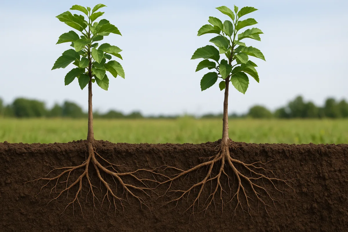 Posso piantare due alberi vicini? Il rischio nascosto per lo sviluppo delle radici