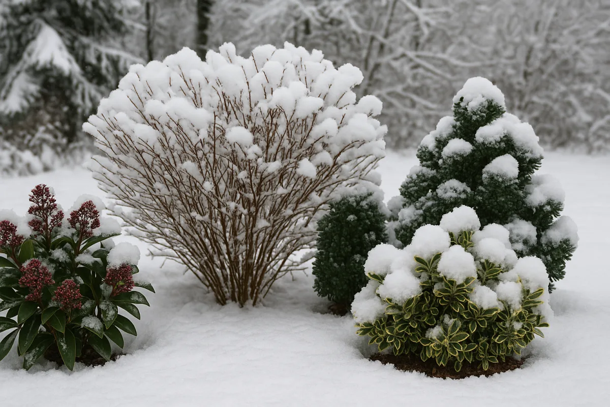Selezionare arbusti resistenti al gelo: una panoramica sulle varietà che superano gli inverni rigidi