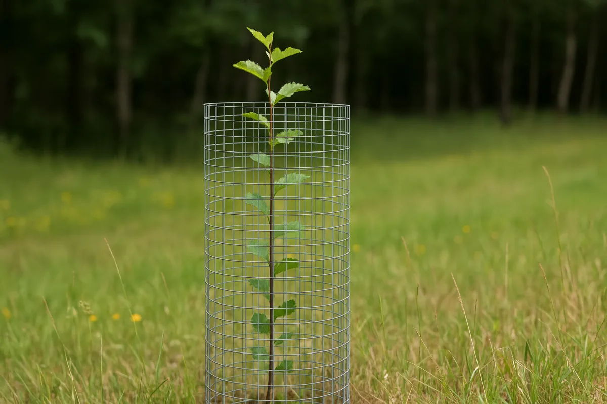 Come proteggere gli alberi giovani dagli animali selvatici: barriere semplici ma molto efficaci