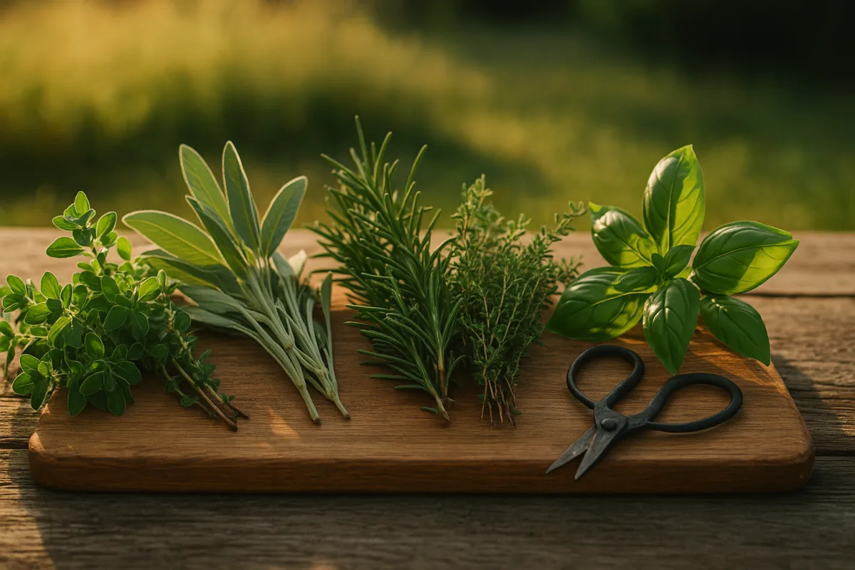 5 aromatiche da raccogliere l'ultimo giorno di luglio per averle tutto l'inverno
