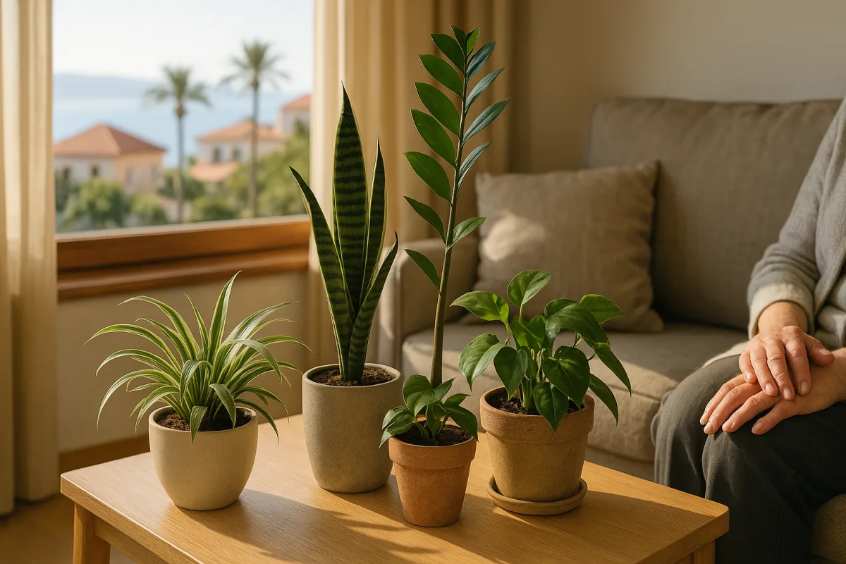 Le piante che purificano l'aria di casa mentre sei in ferie: le 4 più autonome