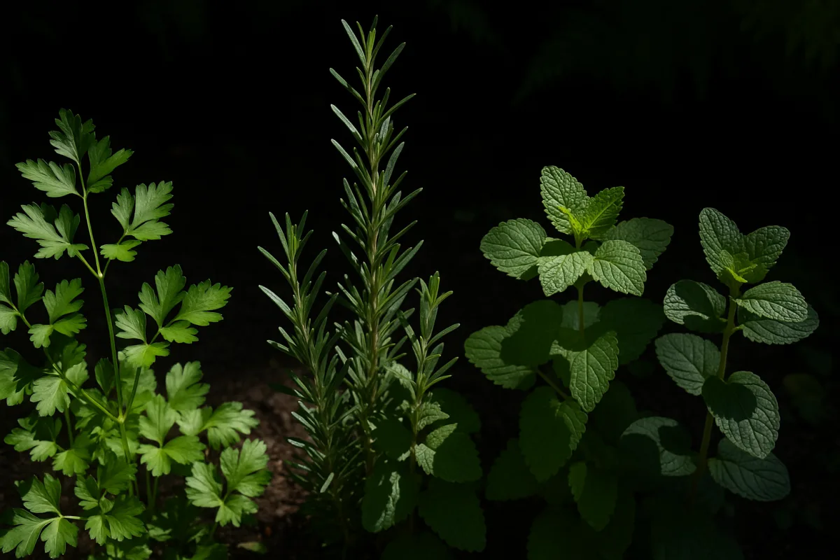 Erbe aromatiche in ombra parziale: quali reggono senza perdere profumo e vigore