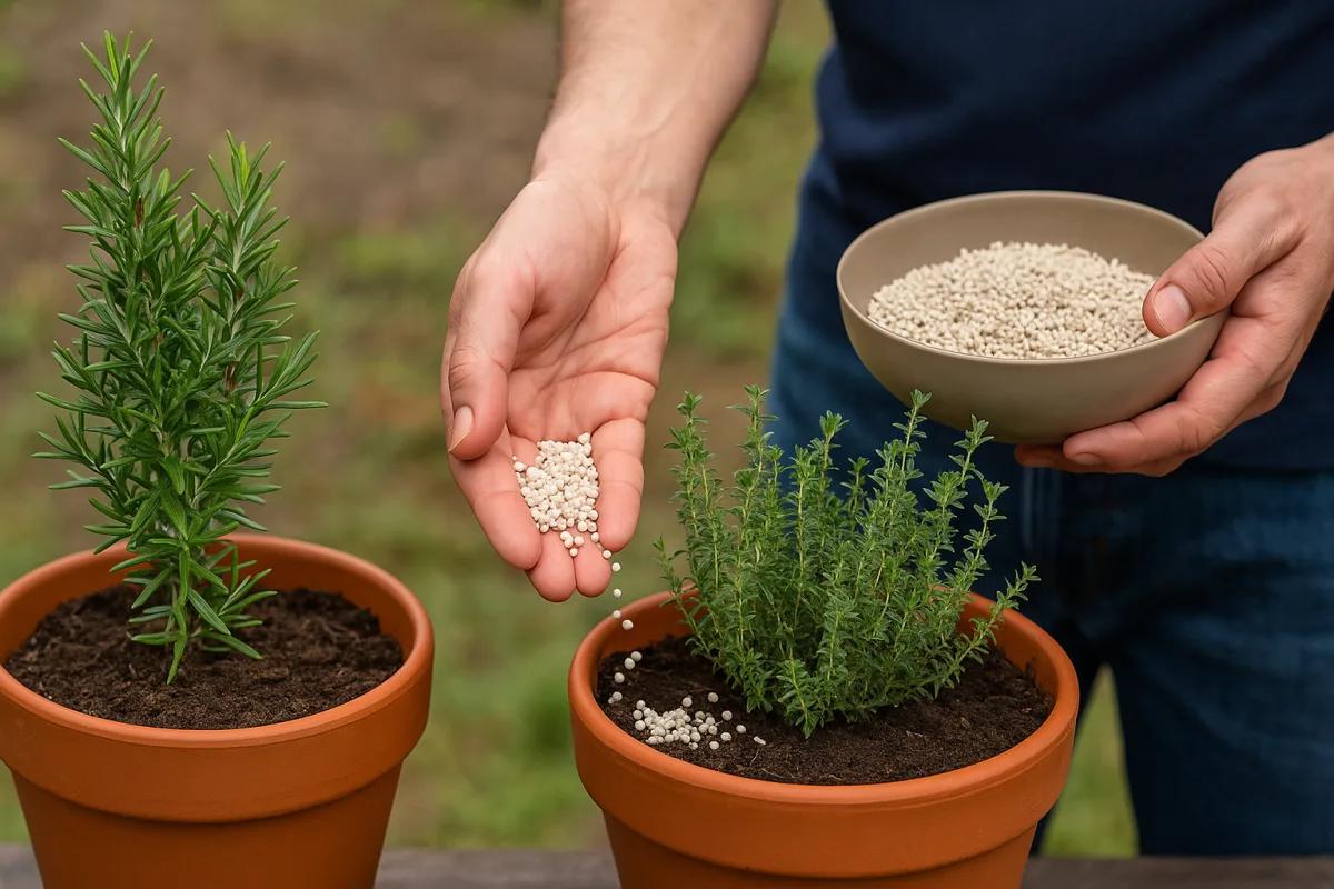 Fertilizzare rosmarino e timo insieme: la frequenza che pochi rispettano davvero