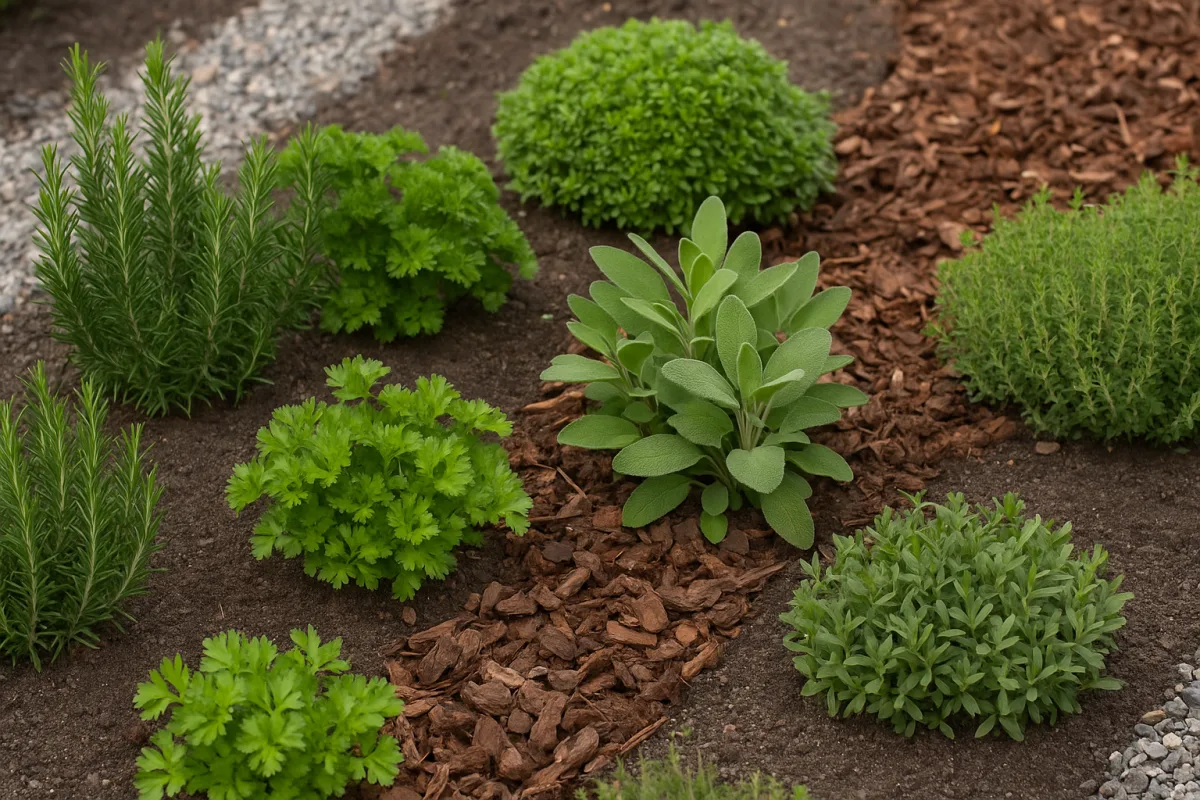 Aromatiche annuali e perenni mischiate: l'ordine di impianto che salva entrambe