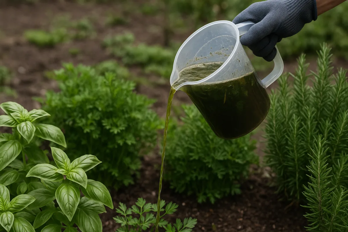 Macerato d'ortica sulle aromatiche: quando applicarlo per non danneggiare le foglie