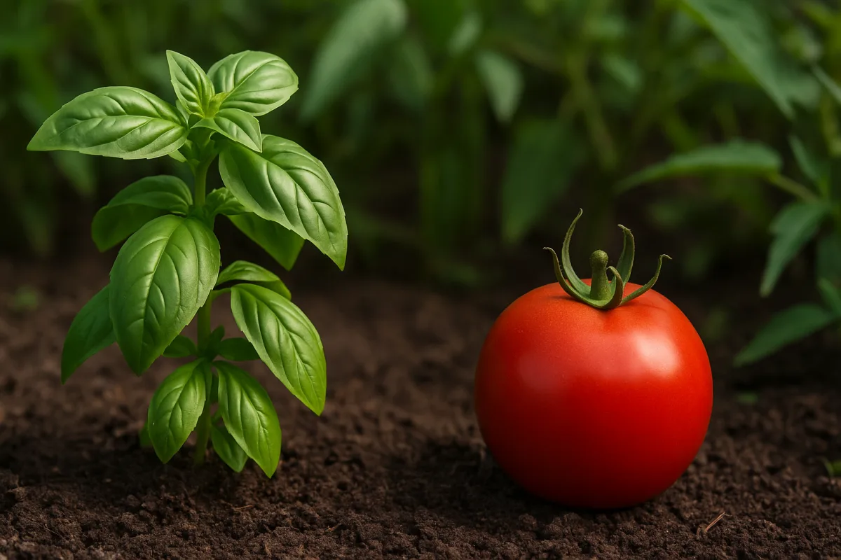 Basilico vicino al pomodoro in giardino: il vantaggio reale e i limiti che nessuno dice
