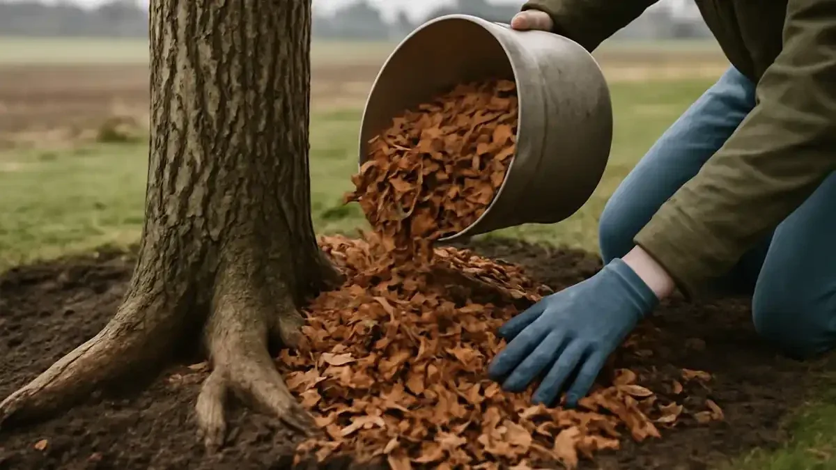 Compostiera in autunno: come alternare foglie cadute e scarti umidi senza creare uno strato compatto
