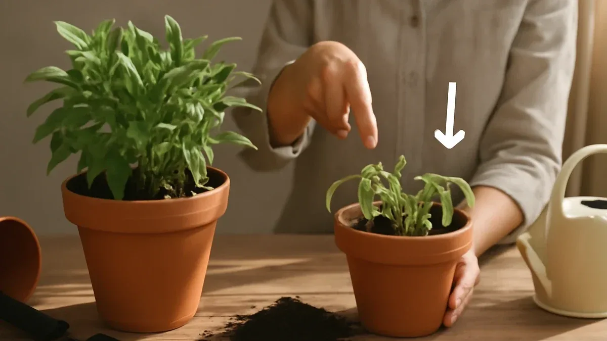 Salvia in vaso che appassisce: come distinguere sete e radici danneggiate