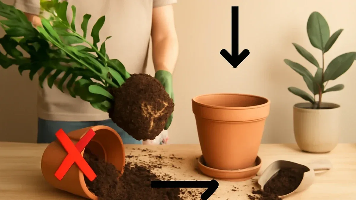 Vaso grande per una pianta piccola: come cambia il drenaggio dopo l'annaffiatura