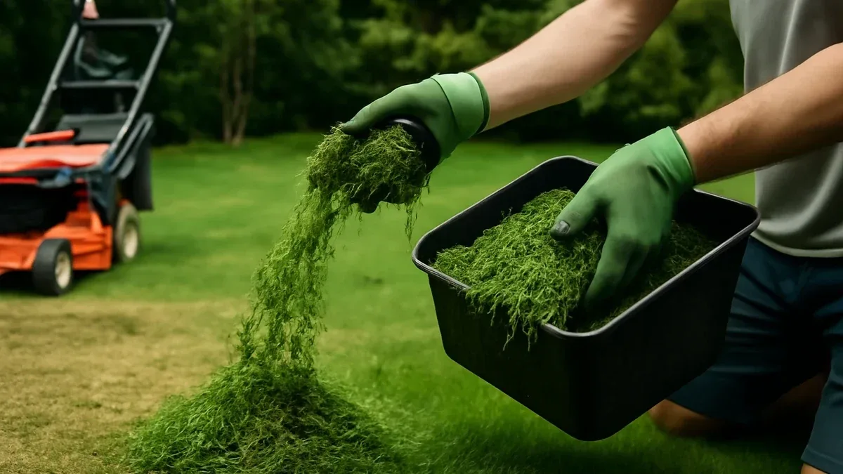 Erba tagliata come pacciamatura nell'orto: quanto farla asciugare prima di usarla