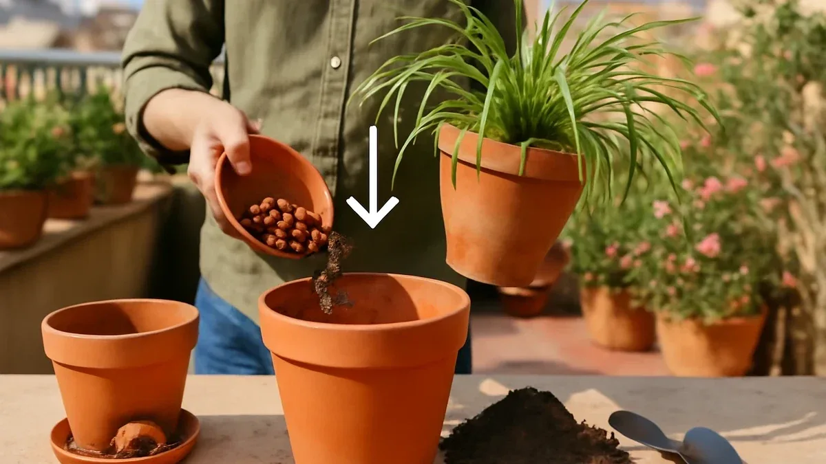 Terriccio delle aromatiche in vaso che si compatta: come migliorare il drenaggio al rinvaso