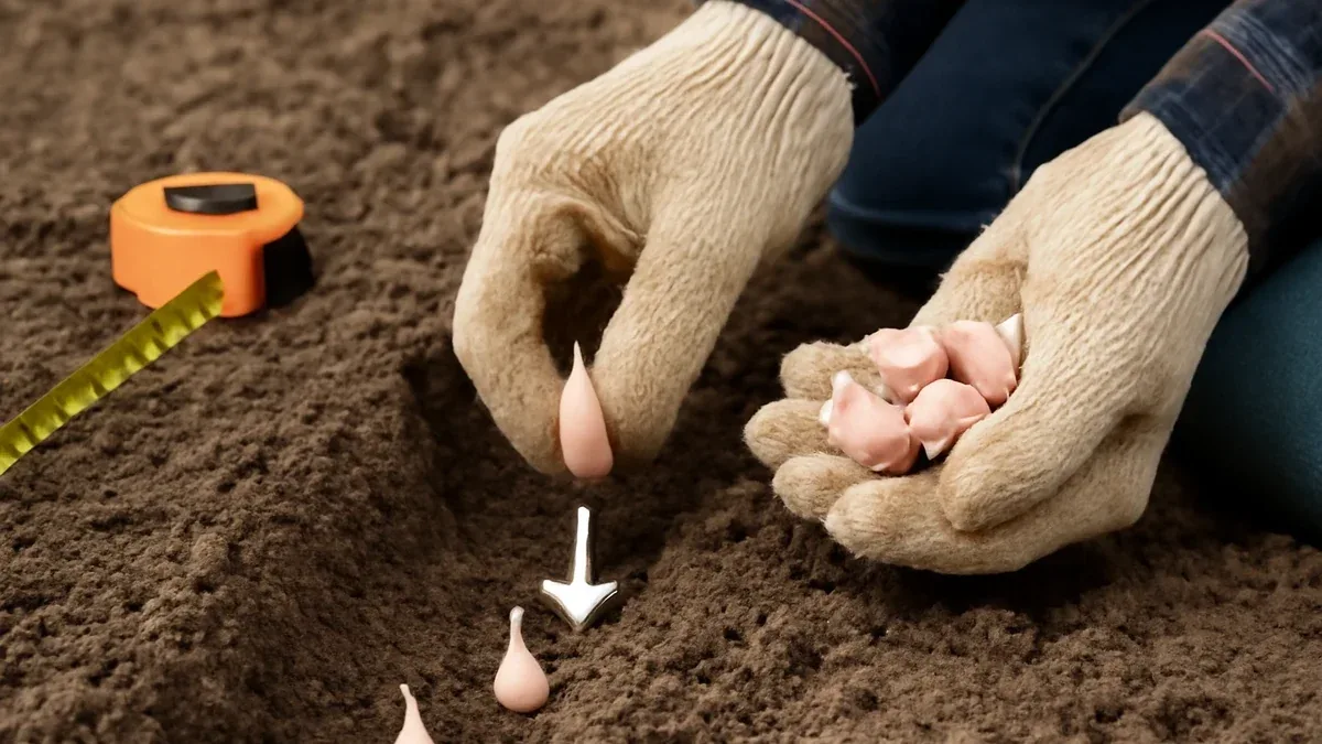 Cipolle da bulbilli: come riconoscere il verso giusto e coprirle di terra