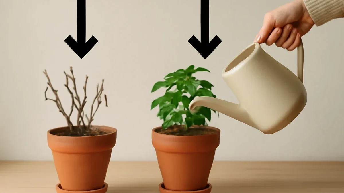 Vasi di terracotta o di plastica: come cambia l’asciugatura del terriccio