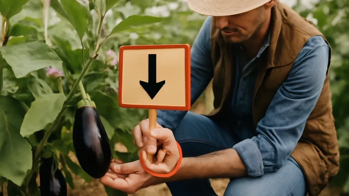 Melanzane con frutti opachi: come riconoscere il momento della raccolta