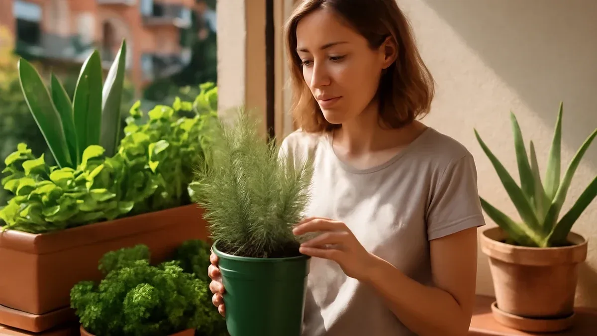 Aneto in vaso che si piega: come gestire luce e sostegno degli steli
