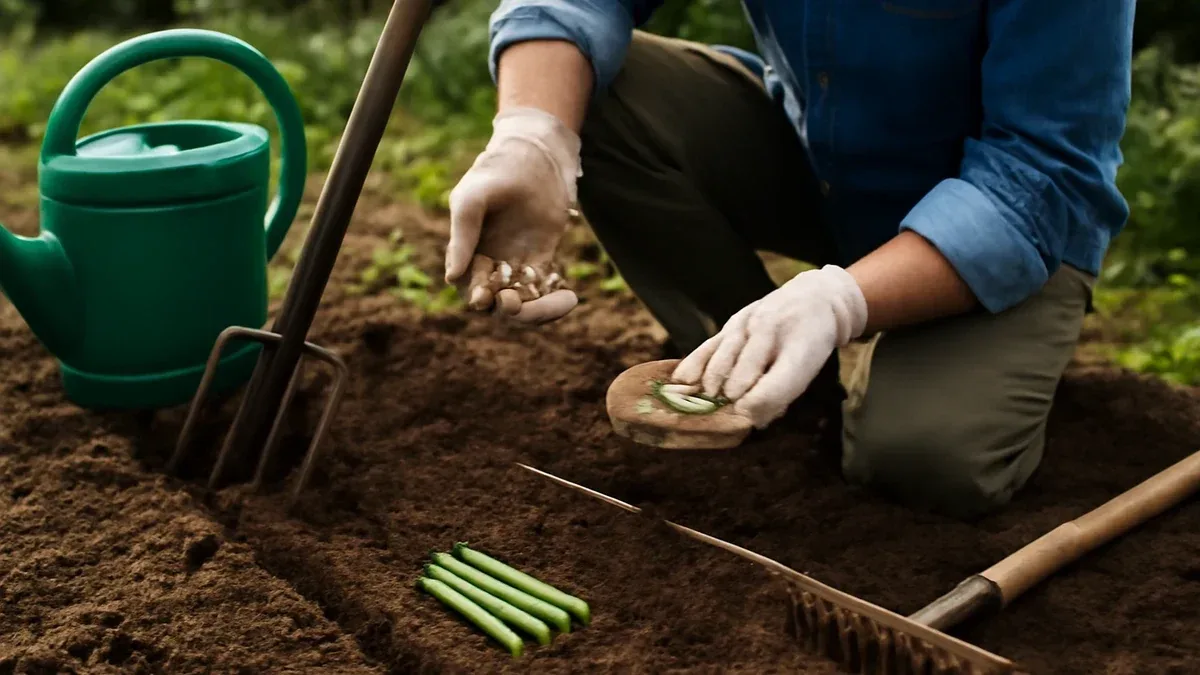 Asparagi appena messi a dimora: perché lasciare crescere i fusti prima di raccogliere