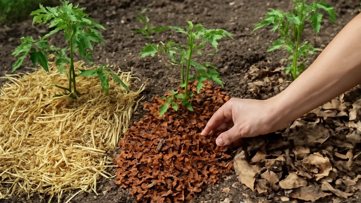 Pacciamatura mescolata al terreno: come aggiungerne senza interrare lo strato vecchio