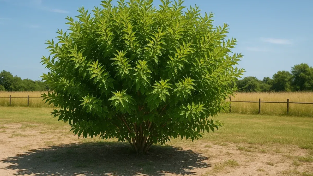 Arbusto con chioma più fitta verso il giardino: come valutare luce e ostacoli
