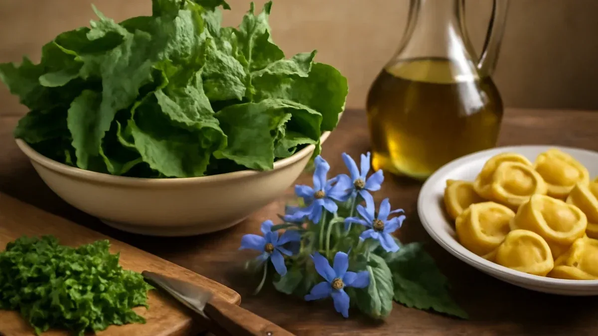 Borragine nell'orto: come riconoscere le giovani foglie
