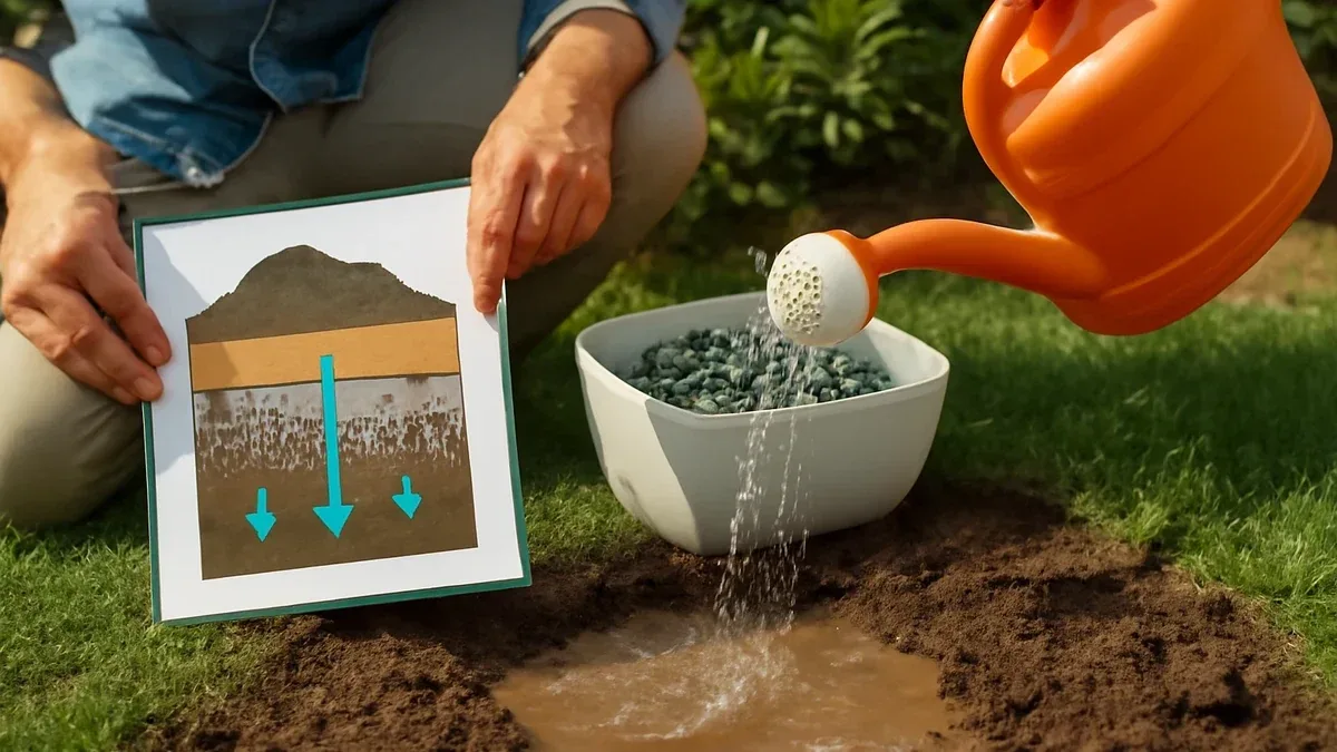 Terriccio che trattiene troppa acqua: come riconoscerlo