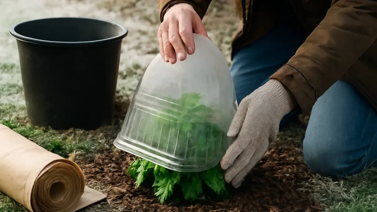 Rucola in balcone: come proteggerla dalle gelate